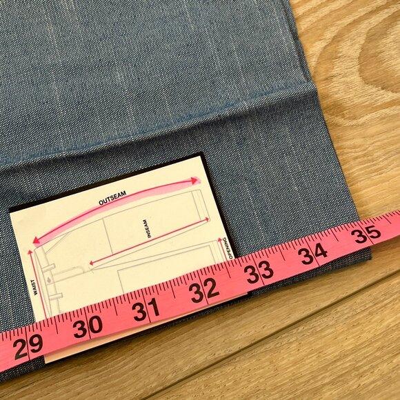 Van Heusen Blue Ankle Pants - Picture 8 of 11